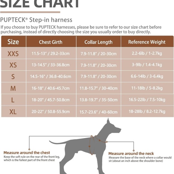 NWT Dog harness collar & leash set, size medium • - Picture 7 of 9